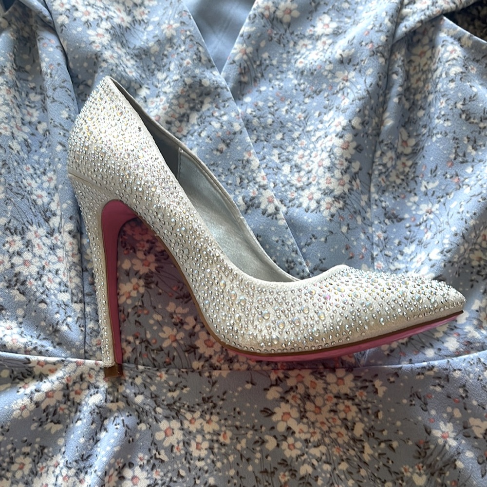 Sparkly heels